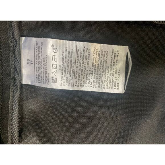 Banana Republic Factory Bonded Gabardine Jacket in Black XS - Picture 6 of 9